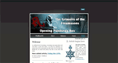 Desktop Screenshot of freamasons.com