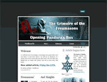 Tablet Screenshot of freamasons.com